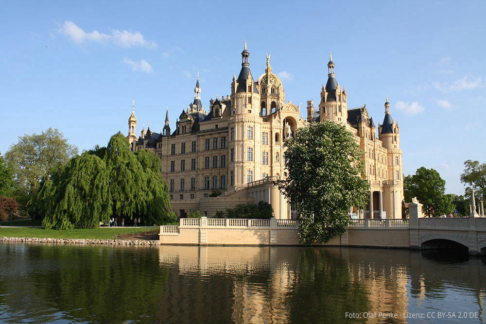 Bild des Schweriner Schlosses