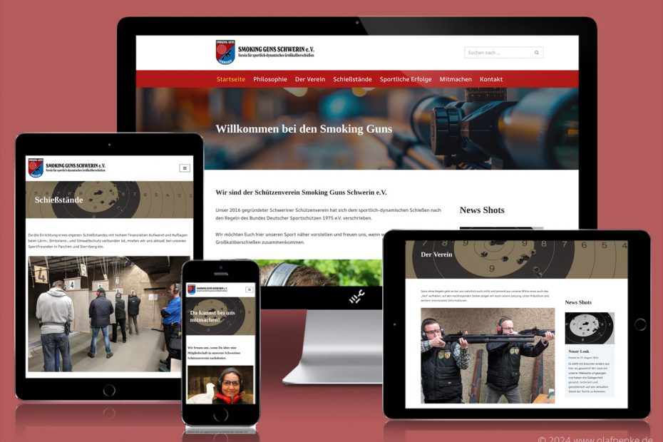 Website Smoking Guns Schwerin