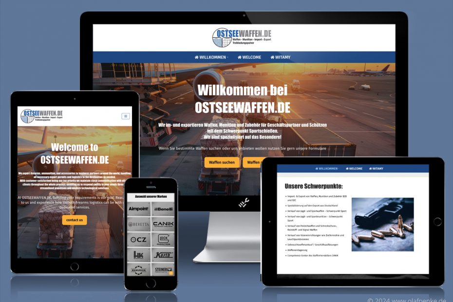 Website Ostseewaffen