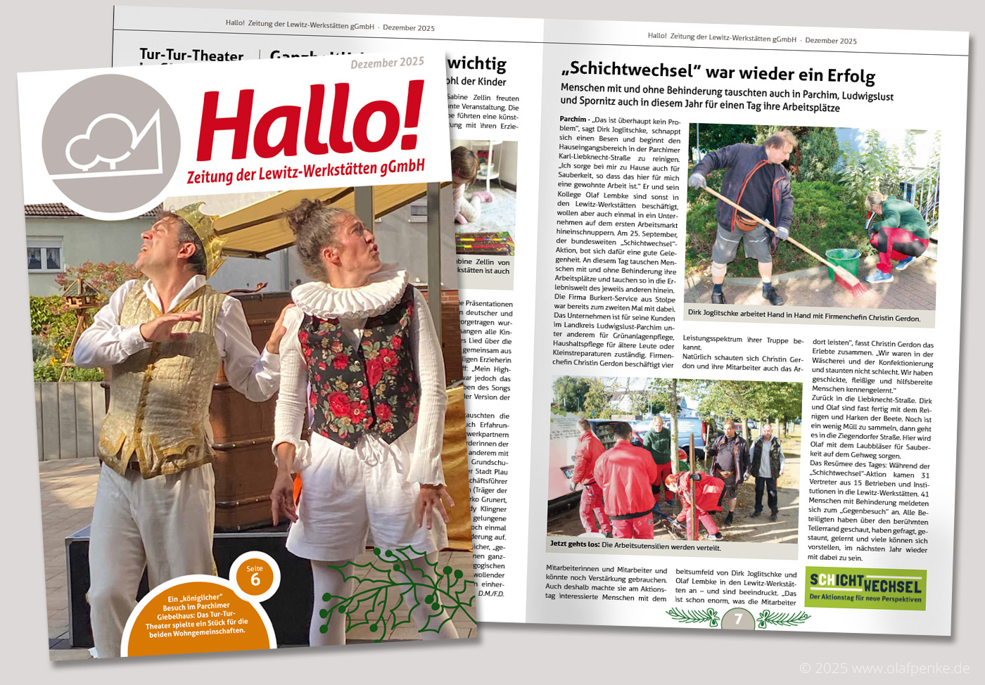 Magazin Hallo! der Lewitz-Werkstätten gGmbH