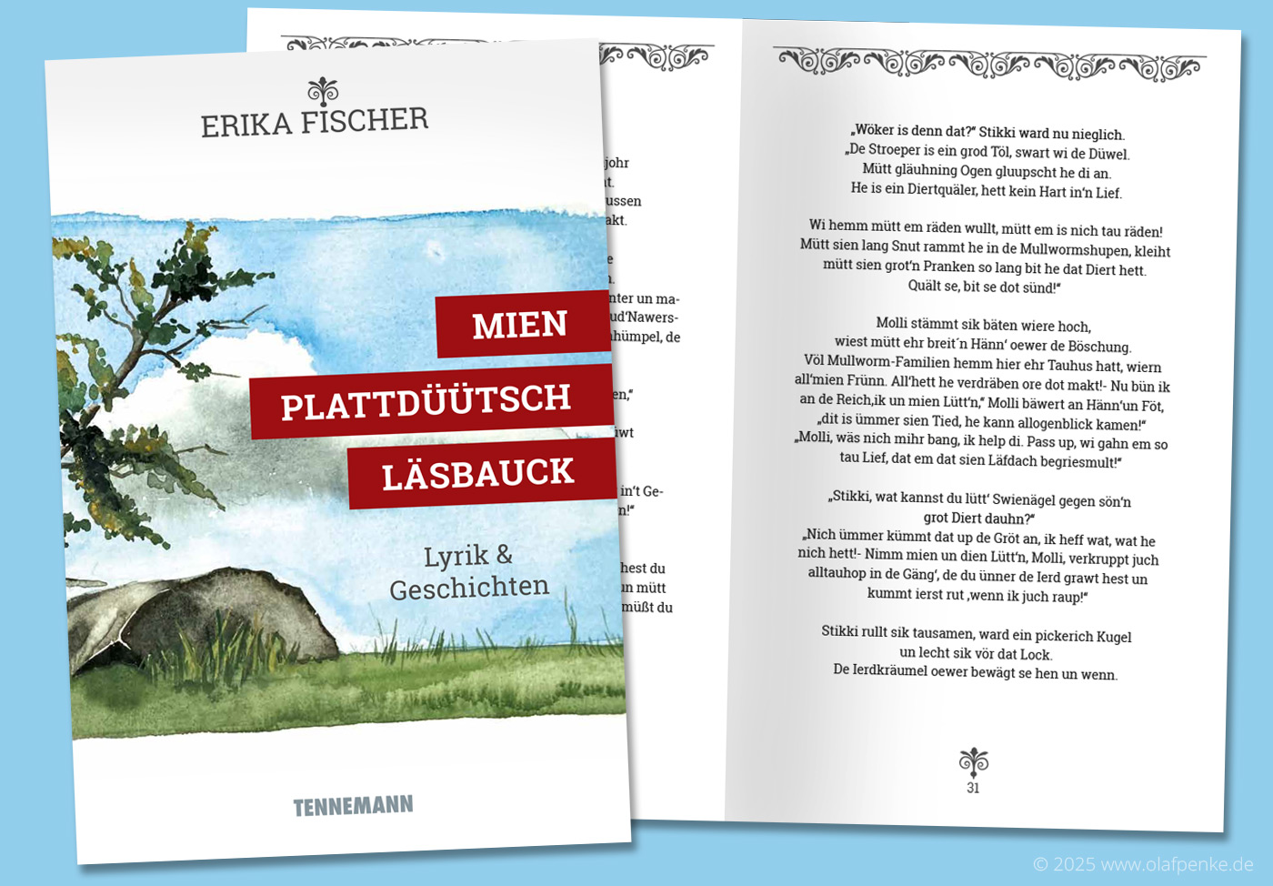 Erika Fischer "MIEN PLATTDÜÜTSCH LÄSBAUK"